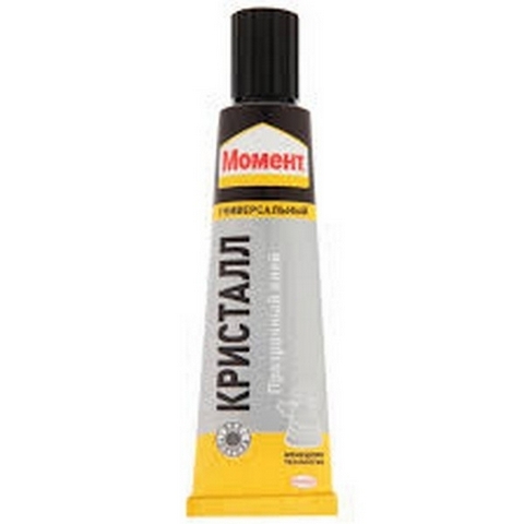 Клей универсальный 30мл Henkel Момент Кристалл 873873 1 Клей универсальный 30мл Henkel Момент Кристалл 873873
