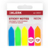 Закладки клейкие пластиковые 12*45 5цв*20л KLERK Стрела 206921 Neon 2 Закладки клейкие пластиковые 12*45 5цв*20л KLERK Стрела 206921 Neon