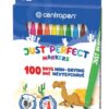 Фломастеры 12 ЦВЕТОВ CENTROPEN Just Perfect , смываемые, устойчивы к высыханию, 2510/12KK, 7 2510 1