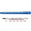 Стержень шариковый FLAIR: Writo-meter ball , (синий) (ЦЕНА ЗА 01 ШТ) 3 Стержень шариковый FLAIR: Writo-meter ball , (синий) (ЦЕНА ЗА 01 ШТ)