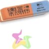 Ластик Koh-i-Noor Blue Star 57*14*8мм, красный с синим 2 Ластик Koh-i-Noor Blue Star 57*14*8мм, красный с синим