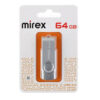 Флеш-диск Mirex 64GB Swivel серебрянный USB 2.0 2 Флеш-диск Mirex 64GB Swivel серебрянный USB 2.0
