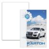 Набор белого картона А4 10л мелованный в папке Белая машина Hatber 10Кб4_05807 3 Набор белого картона А4 10л мелованный в папке Белая машина Hatber 10Кб4_05807