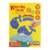 Картон цветной А4 с блестками 7л 7цв Каляка-Маляка 3 Картон цветной А4 с блестками 7л 7цв Каляка-Маляка