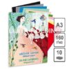 Картон цветной БОЛЬШОЙ ФОРМАТ А3 мелов 10л 10цв Л-Х Добрые сердца 3 Картон цветной БОЛЬШОЙ ФОРМАТ А3 мелов 10л 10цв Л-Х Добрые сердца