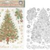 Наклейка ПВХ 30*38 Большая елочка Феникс-Презент 80386 2 Наклейка ПВХ 30*38 Большая елочка Феникс-Презент 80386