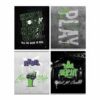 Тетрадь 60л., А5, клетка BG Urban art , неоновый пантон 3 Тетрадь 60л., А5, клетка BG Urban art , неоновый пантон