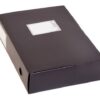 Короб архивный пластик 100мм вырубная застежка KLERK BA100/08blck/216004 черный 2 Короб архивный пластик 100мм вырубная застежка KLERK BA100/08blck/216004 черный