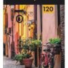 Книга учета Пр-Пр А4 120л 7БЦ клетка Старинная улочка 3 Книга учета Пр-Пр А4 120л 7БЦ клетка Старинная улочка