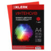 Бумага цветная А4 80г/м2 100л интенсив KLERK 206803 красный 3 Бумага цветная А4 80г/м2 100л интенсив KLERK 206803 красный