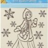 Картина для выжигания 15*15см Рыжий кот Снежная красавица НР-7324 2 Картина для выжигания 15*15см Рыжий кот Снежная красавица НР-7324