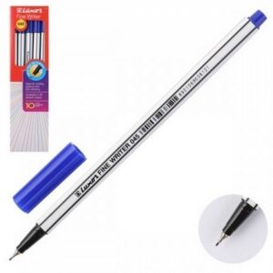 Ручка капиллярная 0,8 Luxor Fine Writer 045 7122 синий картонная коробка