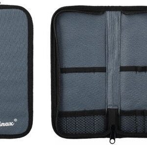 Пенал для кистей картон ткань 22*10*2 Pinax ZIPCASE-S