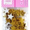 Набор наклеек deVente Gold stars, объемные из фоамирана, 60шт, пластиковый пакет с европодвесом 3 Набор наклеек deVente Gold stars, объемные из фоамирана, 60шт, пластиковый пакет с европодвесом
