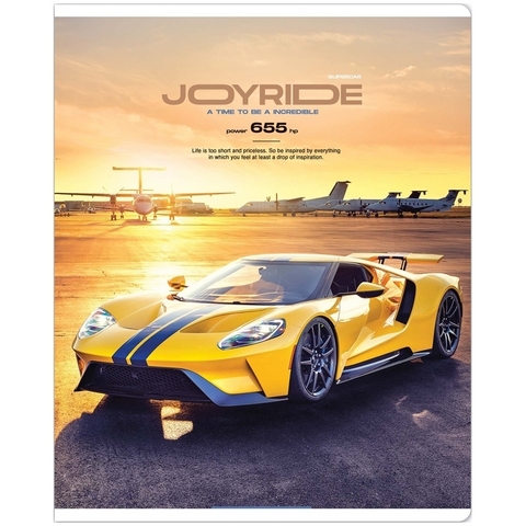 Тетрадь 80л., А5 клетка ArtSpace. Авто. Enjoy the ride 1 Тетрадь 80л., А5 клетка ArtSpace. Авто. Enjoy the ride