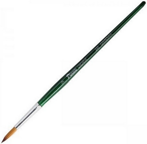 Кисть Синтетика круглая №9 Creative Pinax 341009 1 Кисть Синтетика круглая №9 Creative Pinax 341009