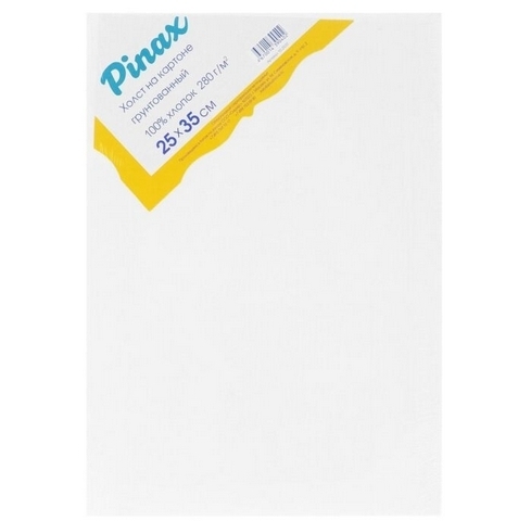 Холст на картоне 25*35см 100% хлопок 280гр мелкое зерно Pinax 10.2535 1 Холст на картоне 25*35см 100% хлопок 280гр мелкое зерно Pinax 10.2535