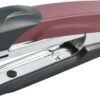 Степлер №10 до 12л металлический корпус с антистеплером deVENTE Liquid Metal 4142335 бордовый 2 Степлер №10 до 12л металлический корпус с антистеплером deVENTE Liquid Metal 4142335 бордовый