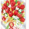 Открытка РУССКИЙ ДИЗАЙН Средние (А5) 8 МАРТА 31163 2 Открытка РУССКИЙ ДИЗАЙН Средние (А5) 8 МАРТА 31163