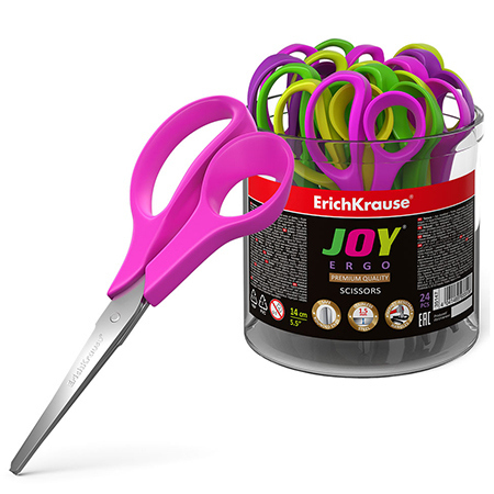 Ножницы EK Joy Ergo 14,0см пласт дисплей 1 Ножницы EK Joy Ergo 14,0см пласт дисплей