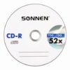 Диски CD-R SONNEN 700 Mb 52x Bulk, 1 шт., 512571 2 Диски CD-R SONNEN 700 Mb 52x Bulk, 1 шт., 512571