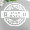 Трафарет пластик круглый Hand Made d=14 см 2955288 2 Трафарет пластик круглый Hand Made d=14 см 2955288