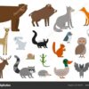 Наклейки wild animals, Альт 3 Наклейки wild animals, Альт