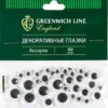 Материал декоративный Greenwich Line Глазки , овальные, 10*12мм, 25шт. 3 Материал декоративный Greenwich Line Глазки , овальные, 10*12мм, 25шт.