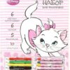 Набор для рисования Disney Кошка Мари с мелками и карандашами, арт. 182008 3 Набор для рисования Disney Кошка Мари с мелками и карандашами, арт. 182008