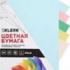 Бумага цветная А4 80г/м 50л 5цв пастель 200021 KLERK 3 Бумага цветная А4 80г/м 50л 5цв пастель 200021 KLERK