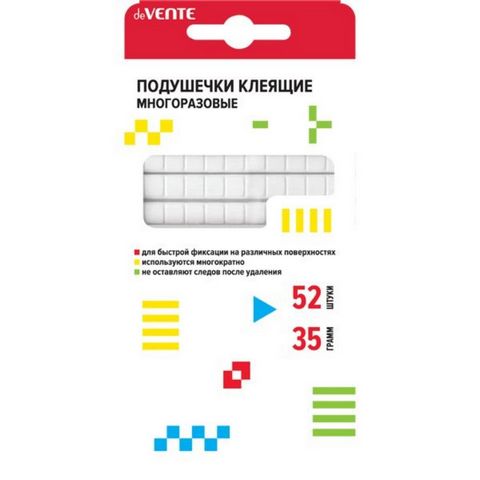 Клеящие подушечки deVENTE 52 шт 4163302 1 Клеящие подушечки deVENTE 52 шт 4163302