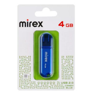 Флеш-диск Mirex 4GB Candy голубой USB 2.0