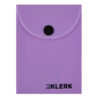 Папка-конверт на кноп А7 (75*105мм) 0,18мм KLERK Pastel 241319 непрозрачная лаванда 2 Папка-конверт на кноп А7 (75*105мм) 0,18мм KLERK Pastel 241319 непрозрачная лаванда