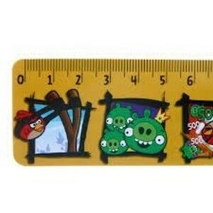 Линейка пластиковая 15см Centrum Angry Birds 10 шт