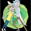 Скетчбук Hatber А6 7БЦ 80л Rick and Morty, без линовки, обложка- ламинированный картон, сшивка, 2 Скетчбук Hatber А6 7БЦ 80л Rick and Morty, без линовки, обложка- ламинированный картон, сшивка,
