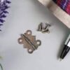 Петля для шкатулки металл фигурная серебро набор 8 шт 2х2,1 см 2272573 3 Петля для шкатулки металл фигурная серебро набор 8 шт 2х2,1 см 2272573