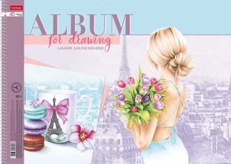 Альбом для рисования ХАТБЕР АЗ 40 л. HAPPY TIME спираль (067719) (4/20) 1 Альбом для рисования ХАТБЕР АЗ 40 л. HAPPY TIME спираль (067719) (4/20)