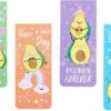 Закладки магнитные для книг 25*58мм, 4шт., MESHU Avocado 3 Закладки магнитные для книг 25*58мм, 4шт., MESHU Avocado