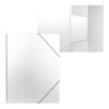 Папка на резинке, А4, пластик, 0,55 мм, 37 мм, цвет белый, Diamond Total White, Erich Krause, 55073 3 Папка на резинке, А4, пластик, 0,55 мм, 37 мм, цвет белый, Diamond Total White, Erich Krause, 55073