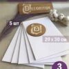 Пенокартон 50*70см 3,0мм 360г/м2 deVENTE 8119304 матовый белый 3 Пенокартон 50*70см 3,0мм 360г/м2 deVENTE 8119304 матовый белый