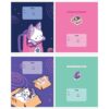 Тетрадь 18л., клетка MESHU Catbox 2 Тетрадь 18л., клетка MESHU Catbox