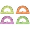 Транспортир 10см, 180° СТАММ Neon Crystal , ассорти 3 Транспортир 10см, 180° СТАММ Neon Crystal , ассорти