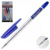 Ручка шар 0,7 прозр корп Linc Corona plus 3002N/blue син к/к 3 Ручка шар 0,7 прозр корп Linc Corona plus 3002N/blue син к/к