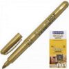 Маркер перманентный пулевидный 1,8мм Centropen Gold С01063/2690 золотой 2 Маркер перманентный пулевидный 1,8мм Centropen Gold С01063/2690 золотой