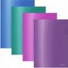 Папка-уголок пластиковая ErichKrause® Glossy Vivid, A4, полупрозрачная, ассорти 2 Папка-уголок пластиковая ErichKrause® Glossy Vivid, A4, полупрозрачная, ассорти