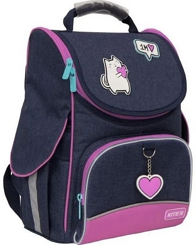 Рюкзак Kite Education каркасный 501 (LED) Insta-cat 1 Рюкзак Kite Education каркасный 501 (LED) Insta-cat