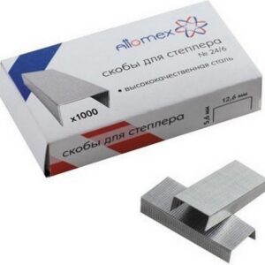 Скобы для степлера №24/6 1000шт Attomex 4141300
