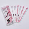 Ручка пиши-стирай KWELT Зайчата, гелевая 0,38мм синяя, с силиконовым ластиком, ассорти 2 дизайна 3 Ручка пиши-стирай KWELT Зайчата, гелевая 0,38мм синяя, с силиконовым ластиком, ассорти 2 дизайна