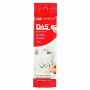 Паста для моделирования DAS 250гр самозатвердевающая белая 348400
