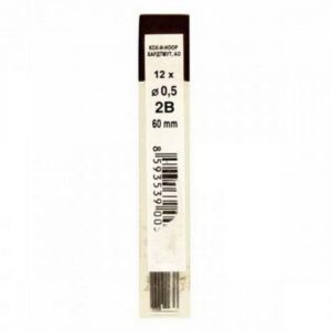 Грифель 0,5мм 2B 12шт Koh-i-noor Toison 4152/C00903